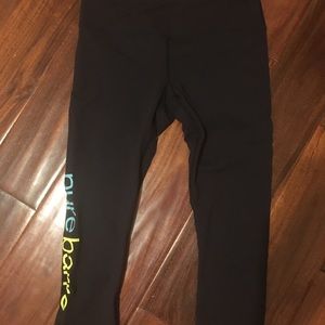 Pure Barre Cropped Leggings (Splits59)